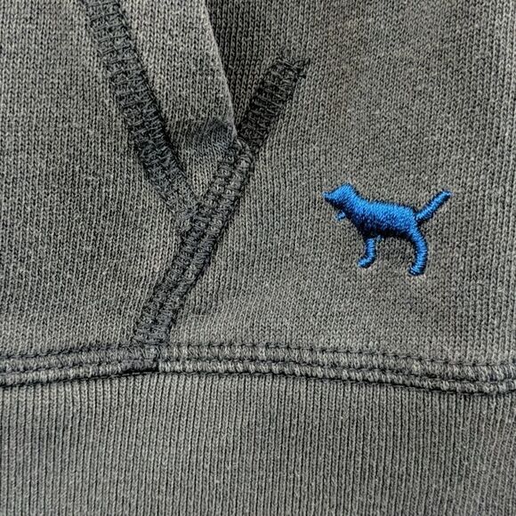 VS PINK Gray Zip up hoodie/sweatshirt - Picture 2 of 7